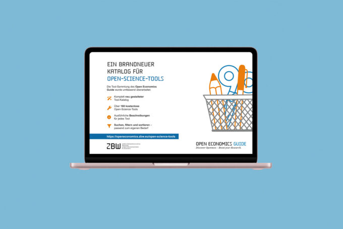 Open Economics Guide: Mehr als 160 Open-Science-Tools – und jetzt deutlich leichter zu durchsuchen
